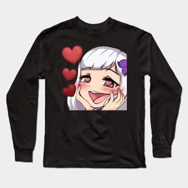 Kalyiah Emotes Long Sleeve T-Shirt by FruitMelody